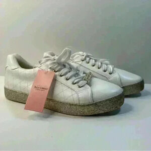 Juicy Couture Dorothy Shiny Sparkel Womens Shoes Size 10 Bling Sneakers